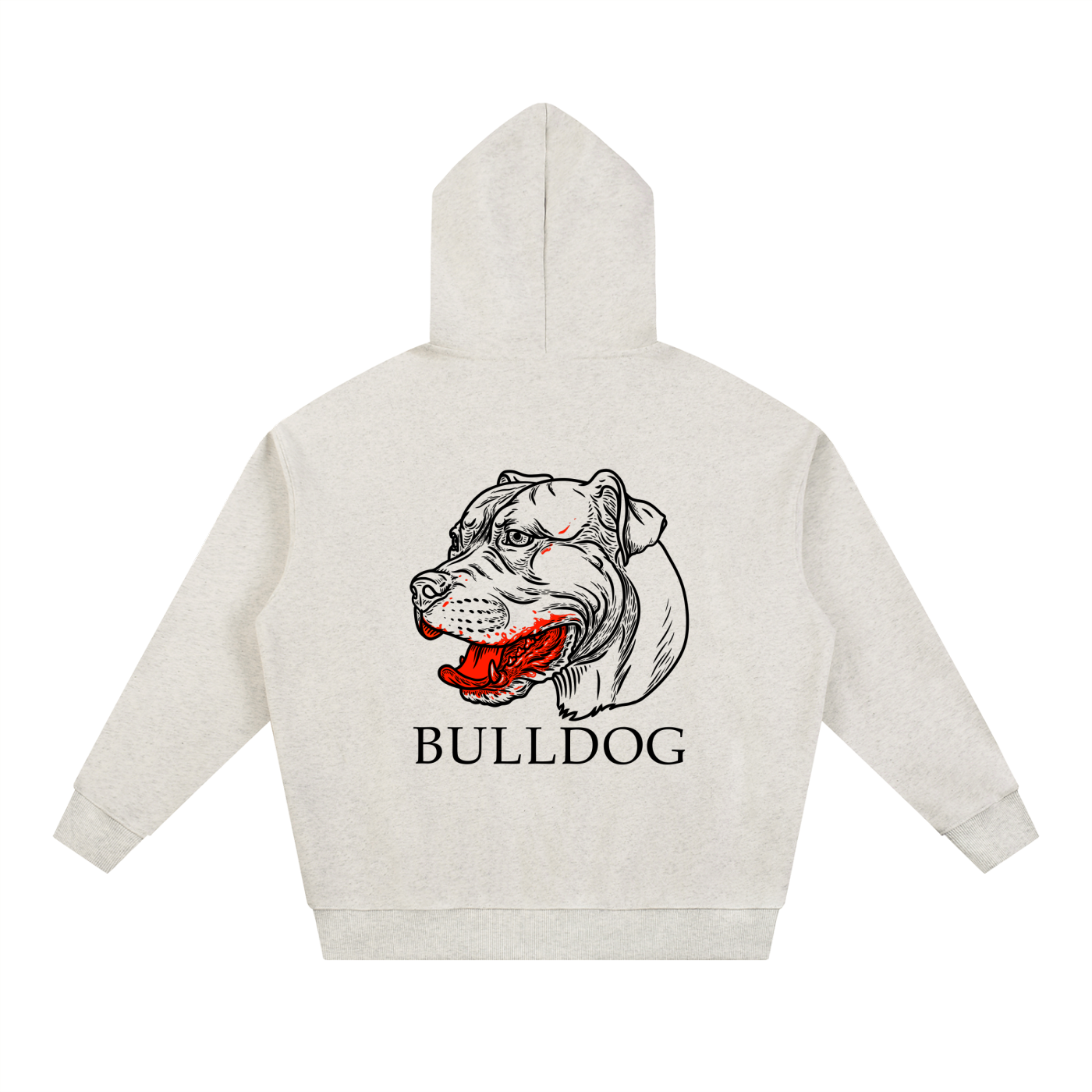 Bulldog 100% Cotton Unisex Hoodie