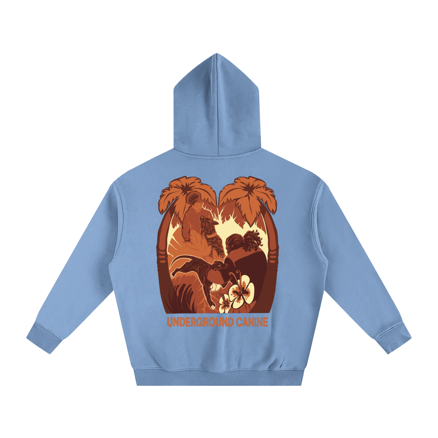 Florida Dogs Unisex 50/50 Blend Hoodie