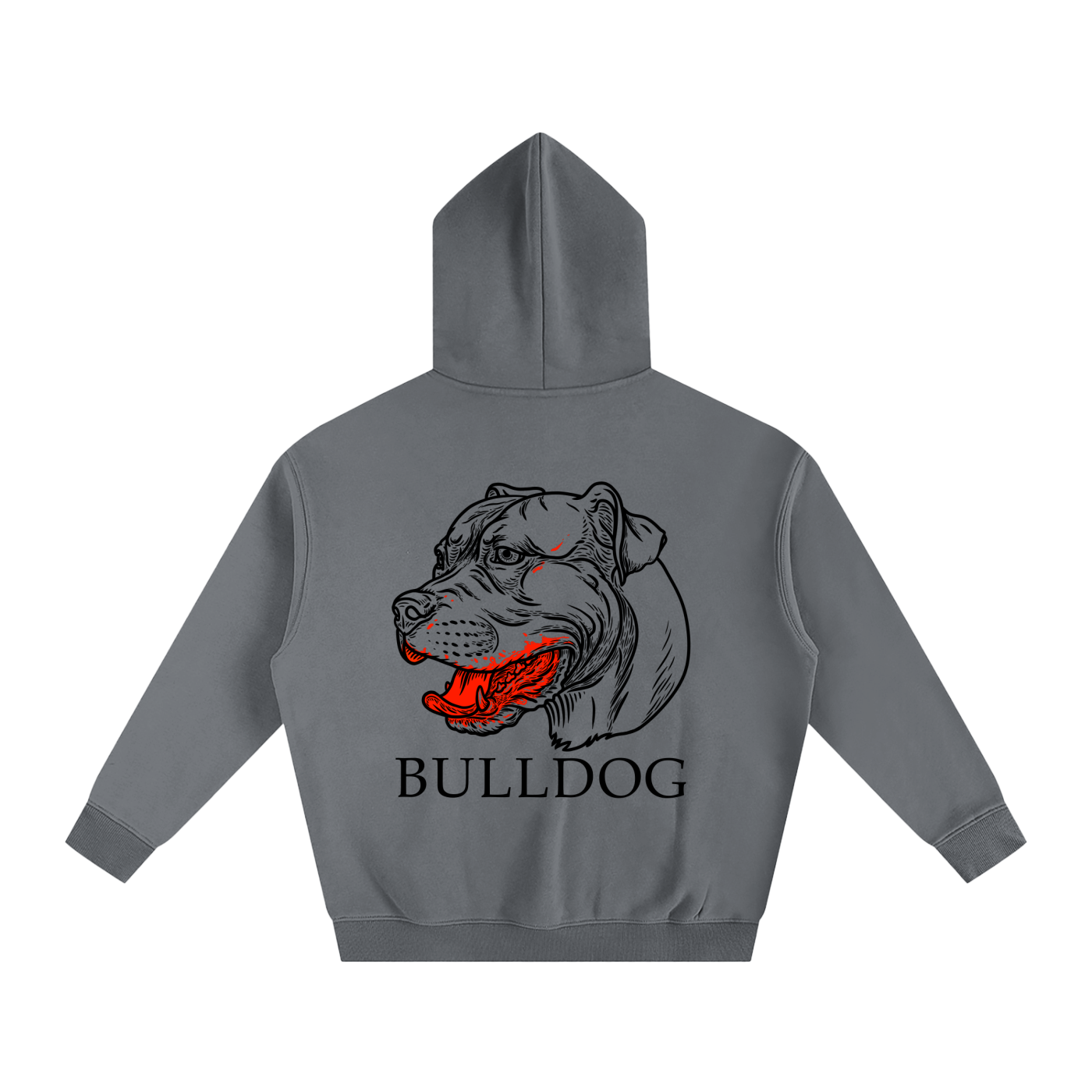 Bulldog Unisex 50/50 Blend Hoodie