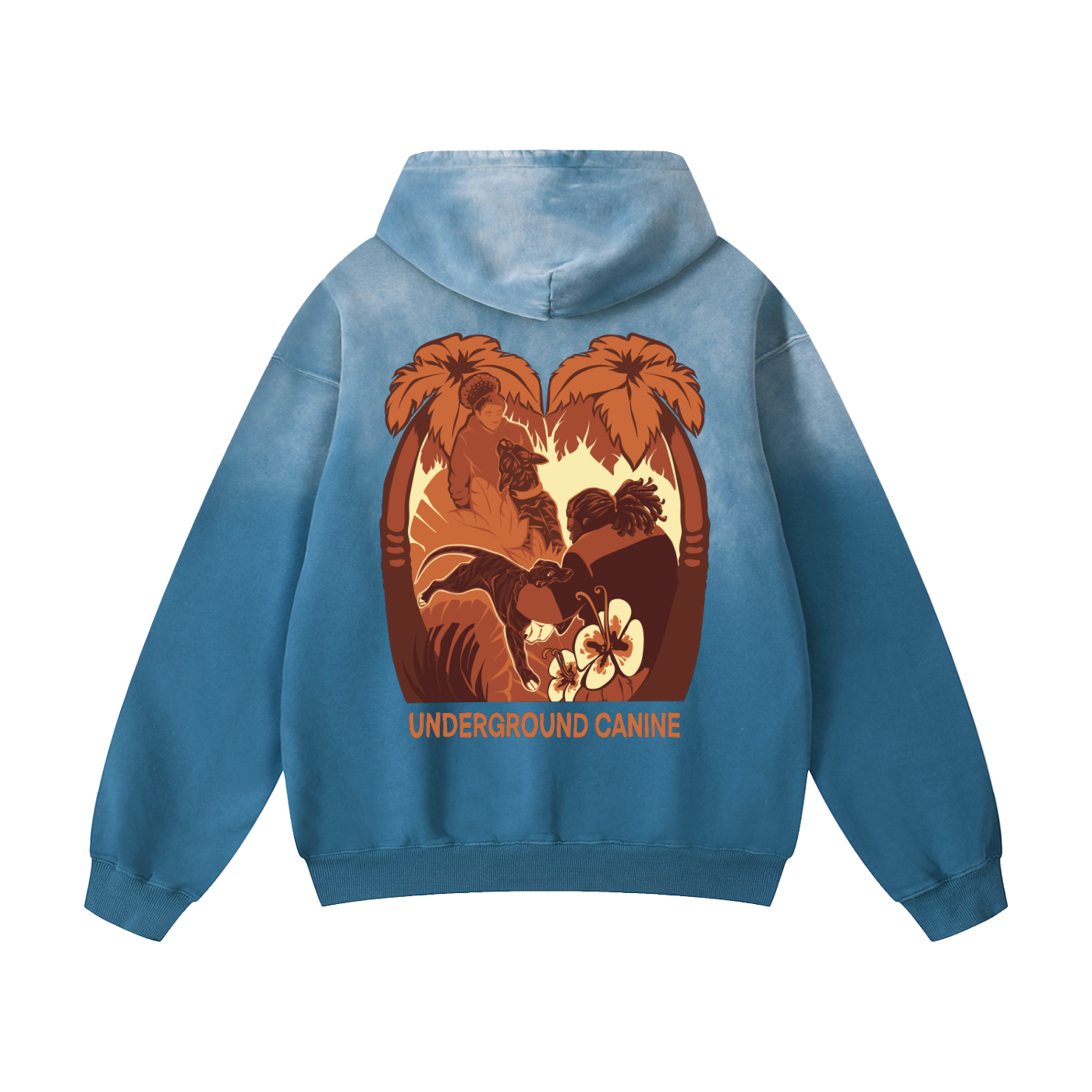 Florida Dogs 100% Cotton Unisex Hoodie