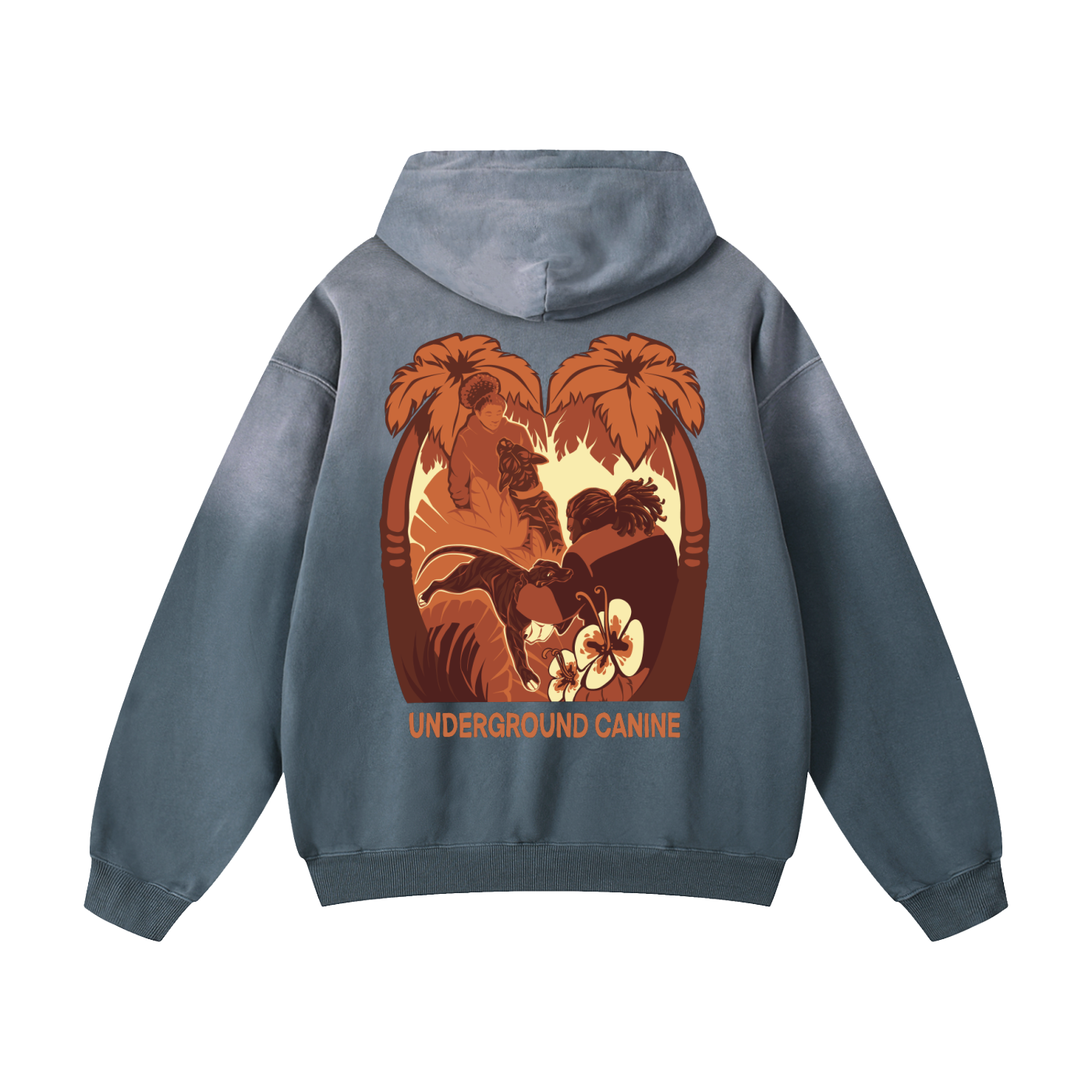 Florida Dogs 100% Cotton Unisex Hoodie