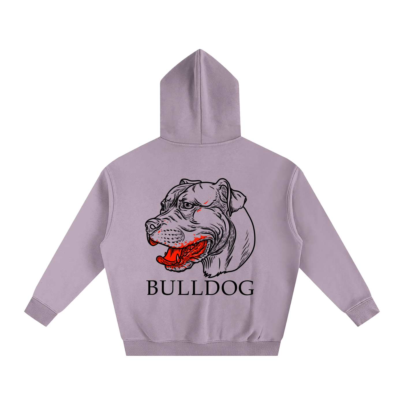 Bulldog Unisex 50/50 Blend Hoodie