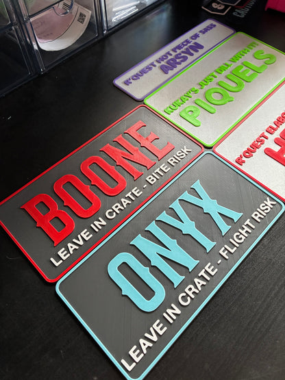 Ruffland Name Tags