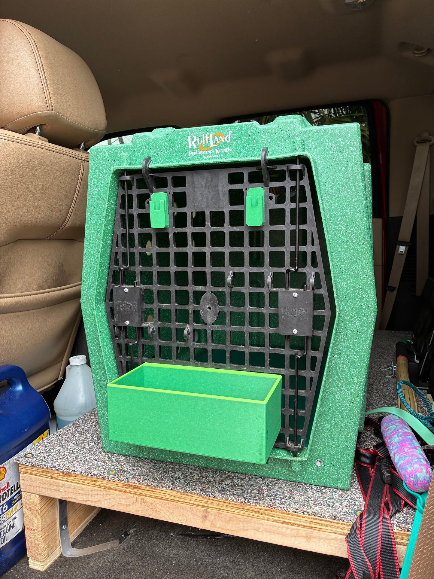 2 LITER Ruffland Door Storage Buckets