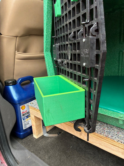 2 LITER Ruffland Door Storage Buckets