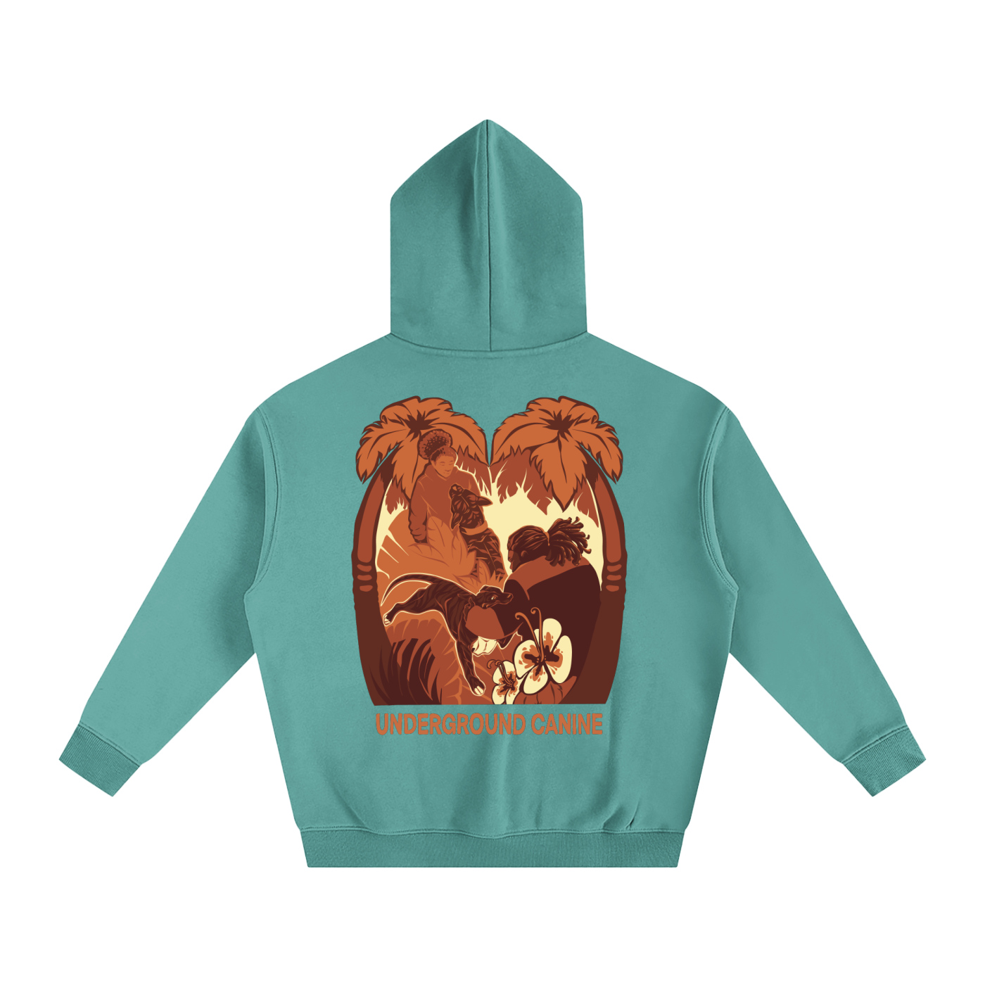 Florida Dogs Unisex 50/50 Blend Hoodie